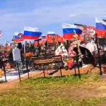 VIDEO: Efectul Putin în Ucraina: pădure de morminte ale soldaților ruși uciși în război