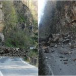 VIDEO Transalpina rămâne închisă circulației rutiere, anunță drumarii. În zonă cad pietre de pe versant